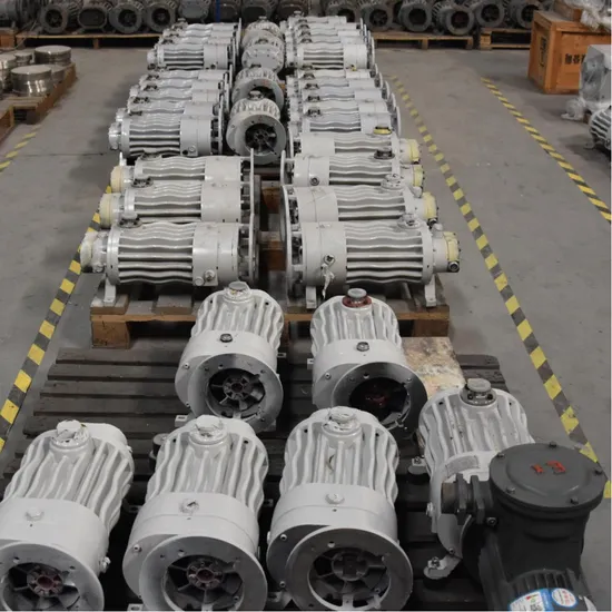 Bomba de vácuo de anel líquido de aço inoxidável de estágio único série 2be Bomba de vácuo de anel de água e compressor de ar para fabricação de papel na indústria química