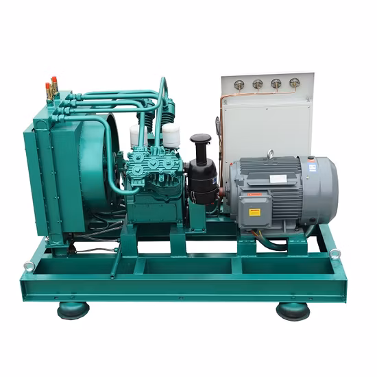 Economia de energia 55 Kw/75 Kw 250bar Compressor de ar de pistão alternativo silencioso industrial de alta pressão