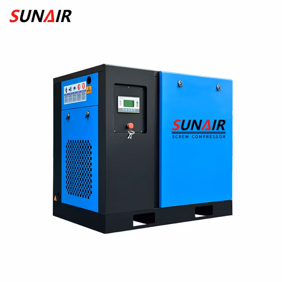 75HP 8bar 346cfm Compressor de ar de parafuso rotativo de acionamento direto para indústria de pintura automotiva