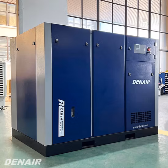 30HP 8bar 123cfm Compressor de ar de parafuso rotativo de acionamento direto para indústria de pintura automotiva